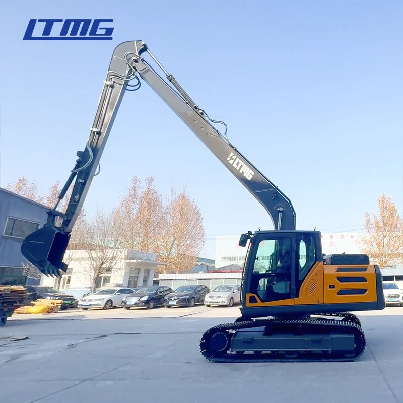 China Cheap Excavator Digger 15 Ton Large Big Excavator Crawl Machine with CE Certification