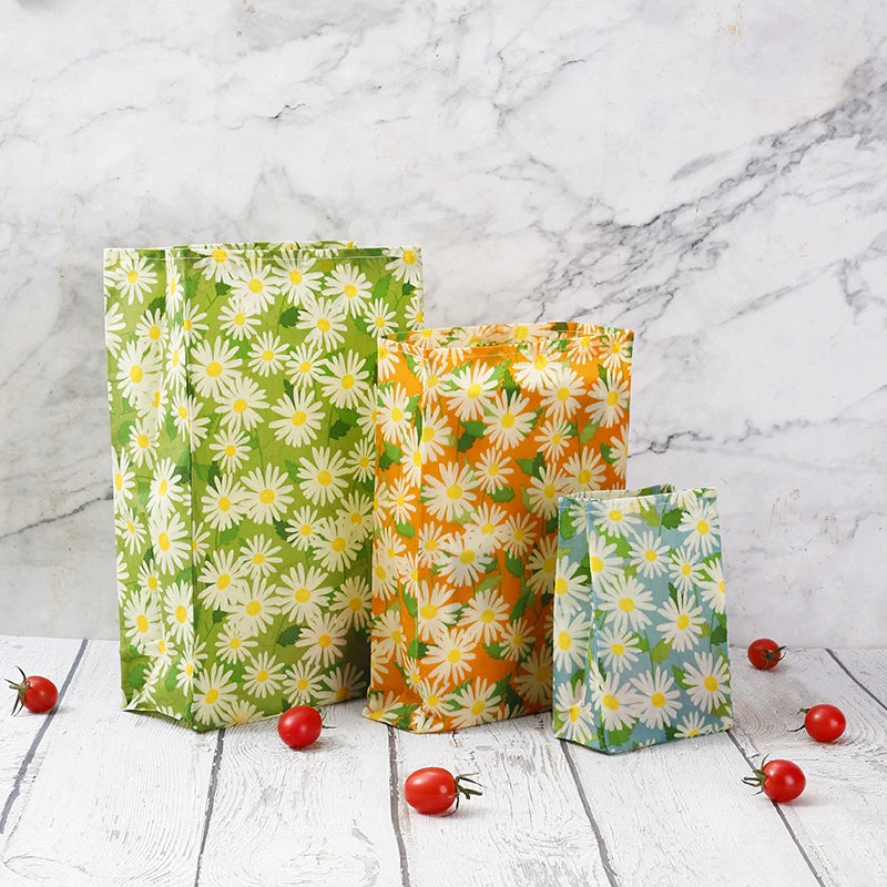 Eco Friendly Beeswax Food Bag Pouch Sandwich Beeswax Bag Beeswax Bag Pouch