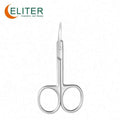 Eliter In Stock Hot Sell Nail Scissors Glitter Scissors Pedicure Zoom Stainless Steel Manicure Scissors