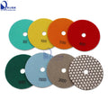 125mm Set Packing Diamond Resin Dry Polishing Pads Flexible Pads For Granite Marble Stone Pad Polishing Angel Grinder