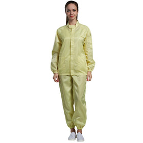 H-1106 Reusable Antistatic ESD Cloth Cleanroom Safety Clothing for Food Industry and Work