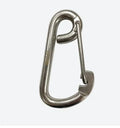 Plain Finish Screw Locking Mountain Buckle With Eye Slip Hook for Climbing and Industrial Usage