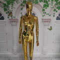 Women Mannequin Gold Chrome Full Body Cheap