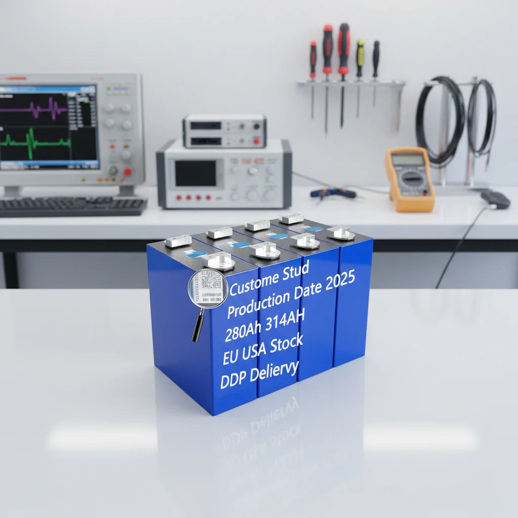 USA Stock Lifepo4 280Ah 314Ah Cells 3.2V Prismatic Lithium Ion Renewable Energy Storage Battery 320Ah 330Ah LiFePO4 Battery