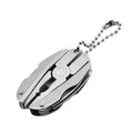 5 in 1 Stainless Steel Mini Multi-Function Tool Pliers Keychain Customizable OEM EDC Key Chain Mini Multitool Pliers