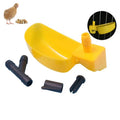 New Animal Poultry Farm Drinker Plastic Pigeon Bird Water Cup Automatic Chicken Quail Drinkers for Quail Cage System