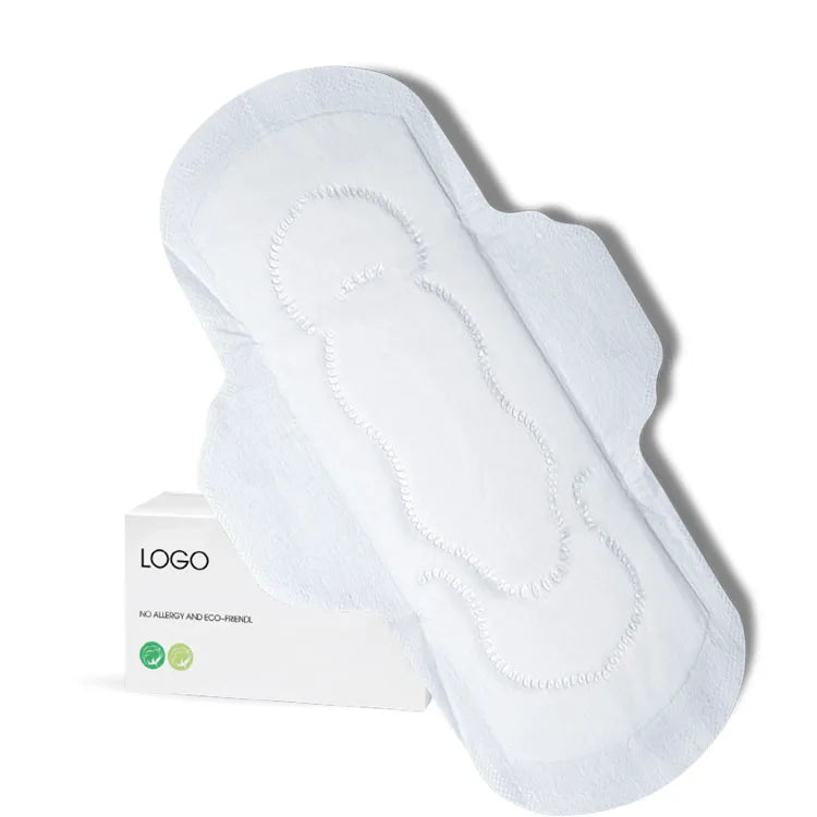 100% Organic Cotton Disposable Menstrual Period Pads Young Girls' Best Anti-Leak Sanitary Napkins Breathable Feminine Products
