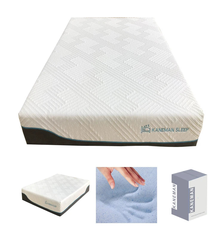 Full Size Queen Latex Memory Foam King Size Mattress High Density Foam Vacuum Compressed Bedroom Mattress