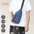 New Fashion Men's Chest Bags with Custom Logo Anti-Theft Nylon School Bags Featuring USB Crossbody Sling Design