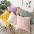 Tufted Pillow Cover Handmade Bohemian Cotton Pillowcase Decorative Cushion Cover Throw Pillow Cover for Home Decor