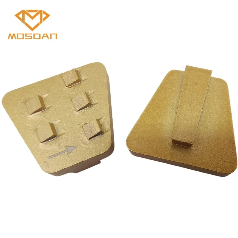Redi Lock 5 PCD Elements Scrapers Floor Grinding Shoe for Scanmaskin Grinders