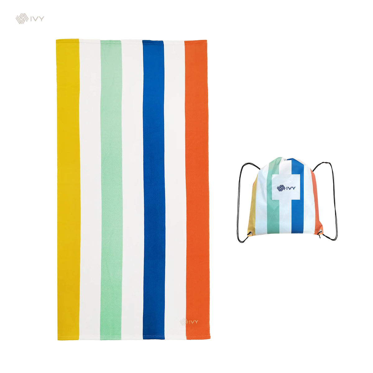 Lightweight Woven Towel Set Quick-Dry Sand Free Customized OEM Printed Microfiber Beach Towels