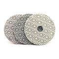 Factory Direct Sale 4 Inch 3 Steps Diamond Polishing Pads Concrete Polishing Resin Pads Tools for Stone Concrete Tile