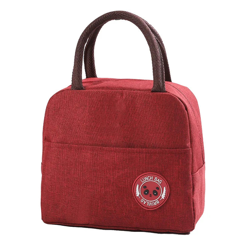 Fashion Cooler Lunch Box Portable Insulated Lunch Bag Thermal Tote  Food Picnic Cooler Bag Lunch Bags for Women Kids