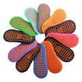 Wuyang Factory WY-026 Wholesale  Trampoline Socks Glue With Anti-slip Floor Socks for Children Adult Women and Men