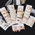Pearl Hair Clip Set for Women Hair Pins Girls Hair Accessories Color Silver Pearl Alligator Clips Hairgrips