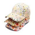 Landfond Accessory Spring and Summer New Printed Fashion Floral Outdoor Baseball Cap