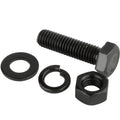 Black Din931 M6 Bolt M10 Tuerca Y Perno M14 Hexagon Bolts Nut Plastic Construction Hardware Metric Measurement System