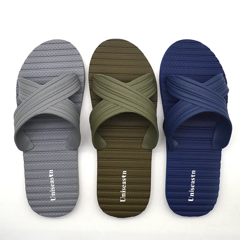 Open Toe Fashion Slide Sandal Comfortable PVC for Outdoor