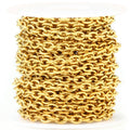Stainless Steel O Cross Chain for DIY Jewelry Vacuum Furnace Internal Plating Gold for Fashionable Necklace Bracelet Accessories