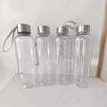 200pcs Custom Cheapest Water Bottle Wholesale Custom BPA Free 550ml AS Plastic Water Bottle With Strap Promotional Water Bottles