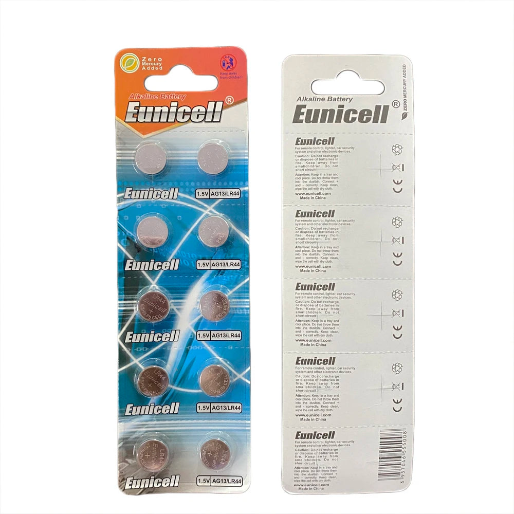 Watch Battery AG13/LR44 Alkaline Button Cell Battery