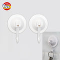 Prodigy Suction Cup Hooks Heavy Duty Powerful Hooks Vacuum Suction Shower Lock  Hooks Reusable