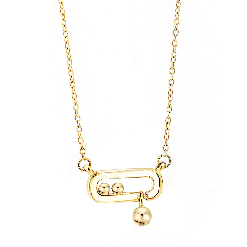 New Arrival Chain Necklace Pyramids with Crystals Necklaces Fashion Jewelry Party Collier Femme for Women