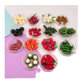Kawaii Resin Vegetable Shape 3D Cute Cabochons Kitchen or Desk Tabletop Decoration Accessories