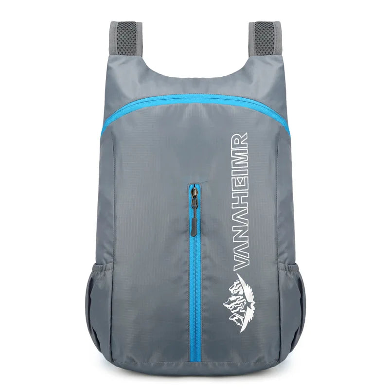 Wholesale Customizable Lightweight Water-Resistant Backpack Cross-Border New Outdoor Foldable Design for Students Men/Women