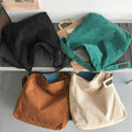 New Style Reusable Letter Pattern Casual Student Travel Grocery Large Shoulder Zipper Closure 10-15KG Capacity Customized Bag