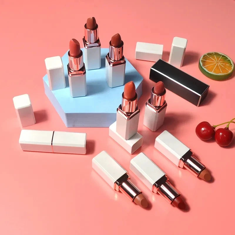 Wholesale High Pigment Lipstick OEM Private Label Waterproof Long Lasting Vegan Matte Lipsticks