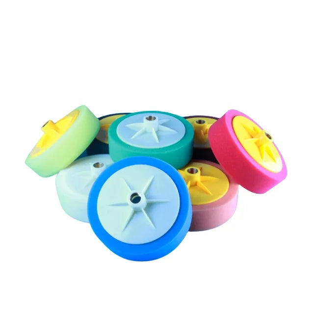6 Inch Factory Direct  Polishing  Foam Pad Waxing Buffing Pads for Vehicle Car Polishing