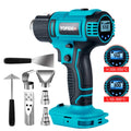 50-550c 1000w Heat Gun.high_low 2 Gears.wind Speed 6 Gear.led Temperature Display.cordless Hot Air Gun for  Battery