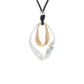 Long Sweater Chain Tiered Hammered Curved Rings  Women Statement Necklace