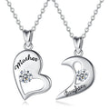 Merryshine 925 Sterling Silver Mom Grandma Daughter Mothers Day Gifts Necklace Jewelry for Mom