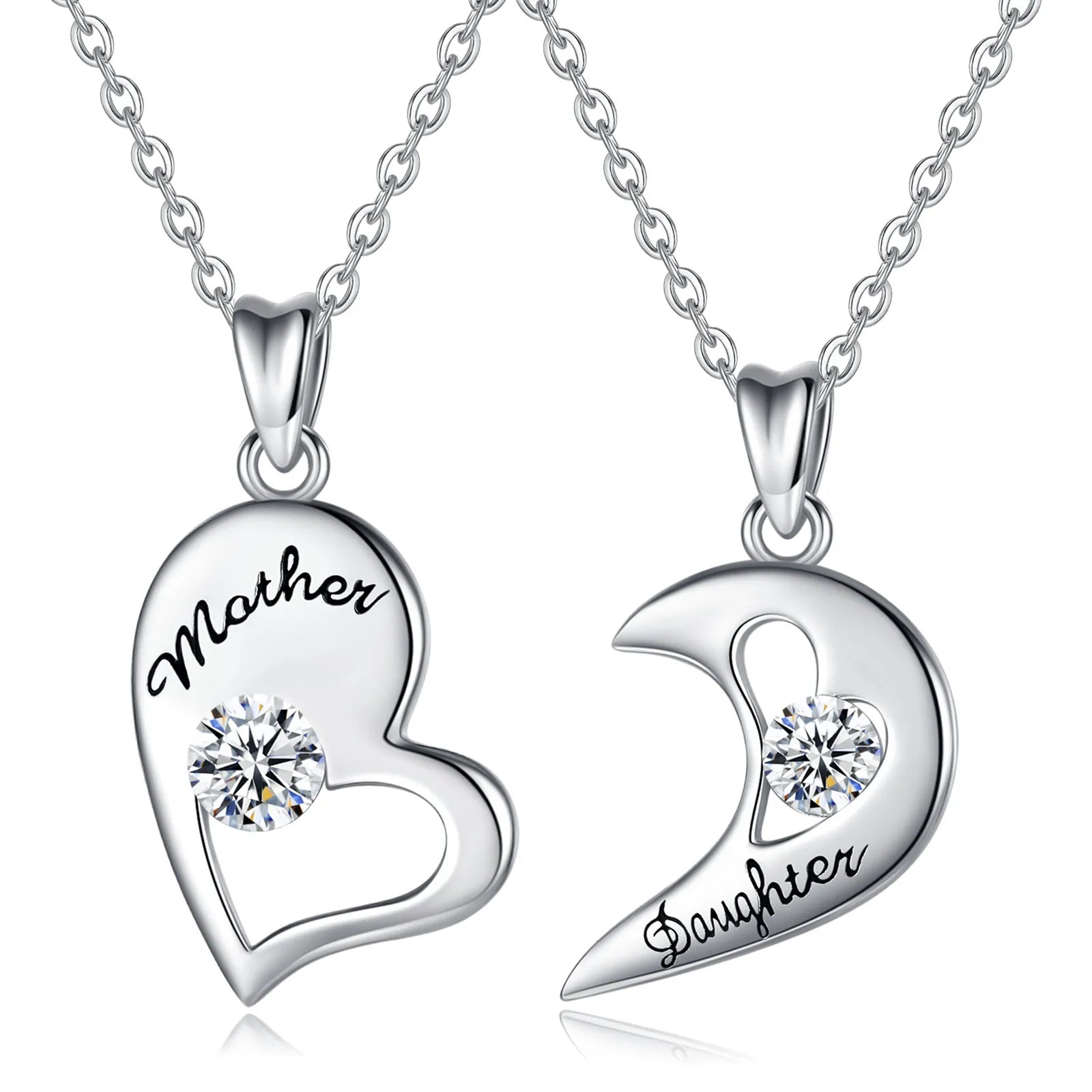 Merryshine 925 Sterling Silver Mom Grandma Daughter Mothers Day Gifts Necklace Jewelry for Mom