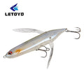 LETOYO Fishing Lures Top Water Floating Wobbler Popper 80mm 6.6g Hard Bait Dragonfly Subbait Insect Tackle Freshwater Bass Trout