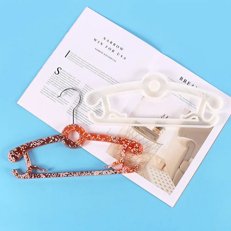 C-0423 DIY crystal glue dropping mold manual resin mirror multifunctional traceless shoulder hanger jewelry silicone mold