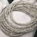 Meihan Wholesale Top Natural White Diamond Original Rocks Loose Beads Gem Stone Bracelets & 925 Silver Design Trending Products