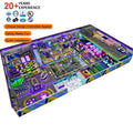 Latest Design Children Indoor Playground Trampoline Adventure Park Foam Ball Pit Shopping Center Jumping Trampoline Equipment