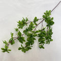 Japanese Hanging Clock Leaves Five Fork for Wedding Decoration Artificial Plants