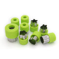 Colourful Multi-shape Biscuit and Fruit/Vegetable Cutter Customisable Cookie Tools with Different Shapes and Colours