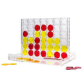 Luxury Acrylic Connect 4 Game Set Factory Wholesale Custom Lucite Connect Four in a Row Game Acrylic Connect Four Strategy Board