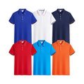 AI-MICH Wholesale Casual Golf Polo Logo Shirt Custom LOGO Simple Polo Shirt Summer Breathable Quick Dry Polo LOGO Shirt