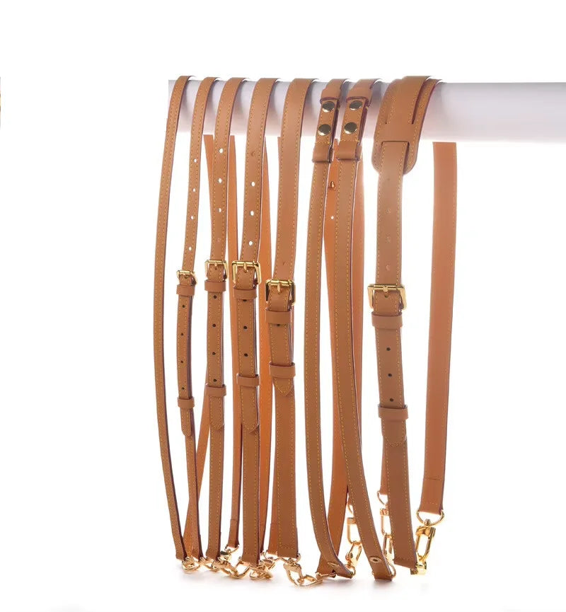 LST105 Designer Top Women Crossbody Adjustable Shoulder Charm Thick Handbag Straps Tote Bag Leather Replacement Strap