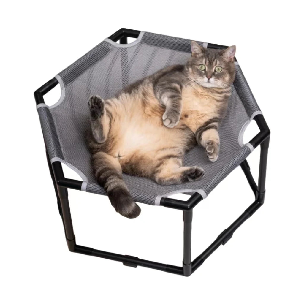 Four Seasons Universal Large Space Waterproof Handmade Removable Foldable Detachable Easy Assembly Cat Hammock Chair Cat Bed