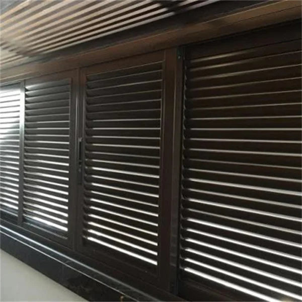 TOMA Automatic Security Aluminium Metal Roller Rolling Roll-up Shutters Hurricane Storm Shutters for Windows and Glass Doors