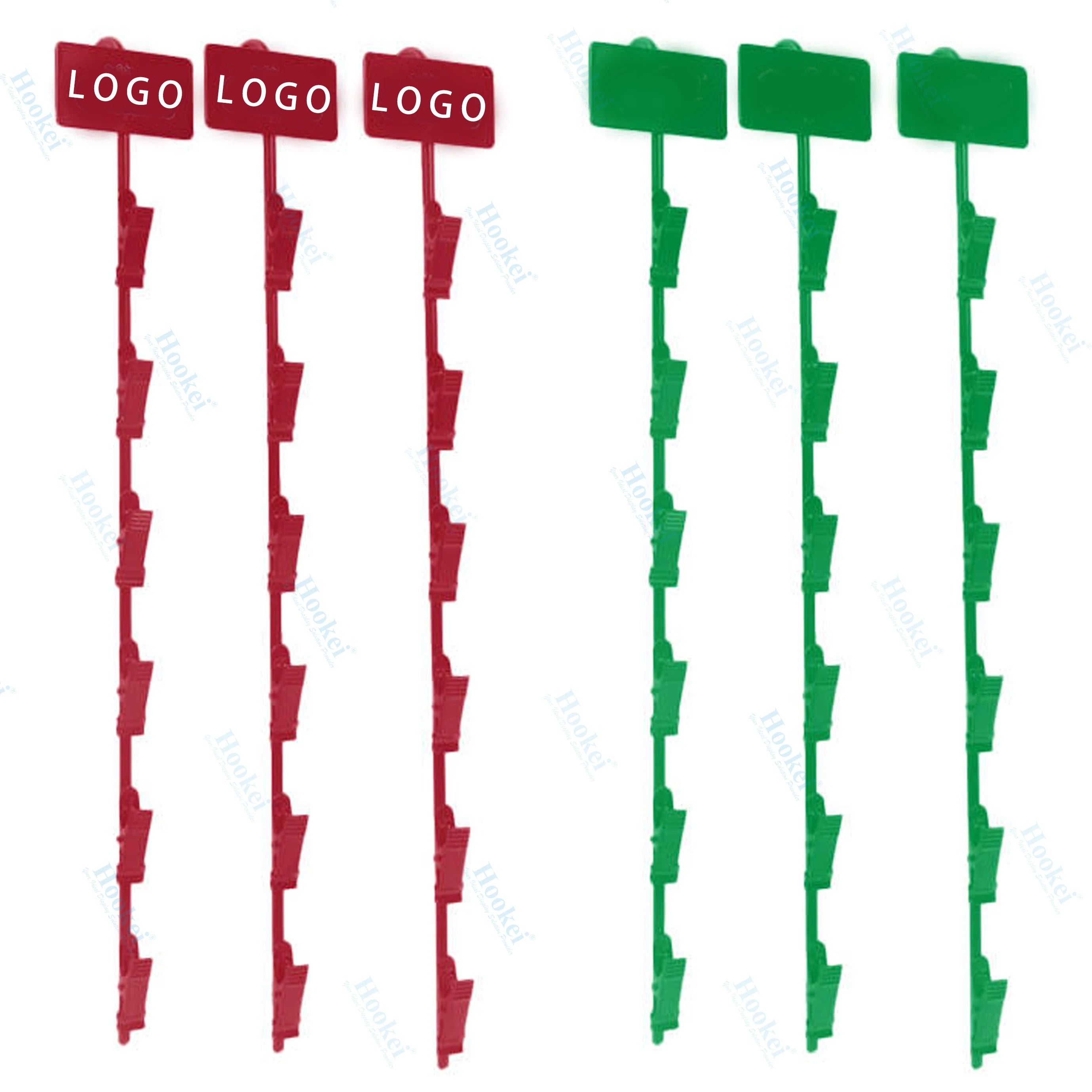 Hot-selling Supermarket Hanging Display Hang Strips Plastic Clips Stripsss Pp Plastic Display Clips Stripsss