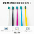 Good Quality Plastic Manual Toothbrush Soft Bristles Adult Colored Orthodontic Toothbrush